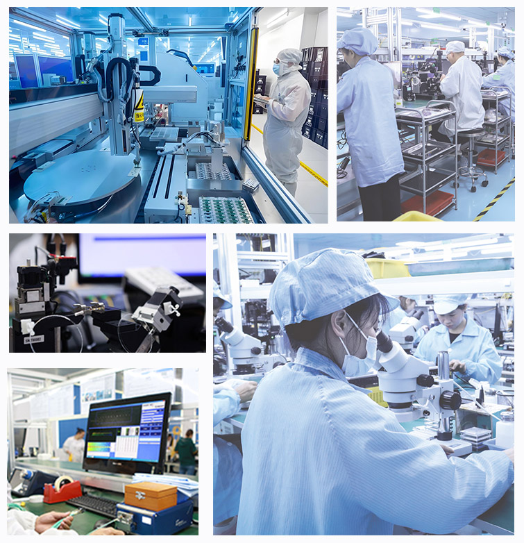 MEMS光開(kāi)關(guān)矩陣生產(chǎn)線照片