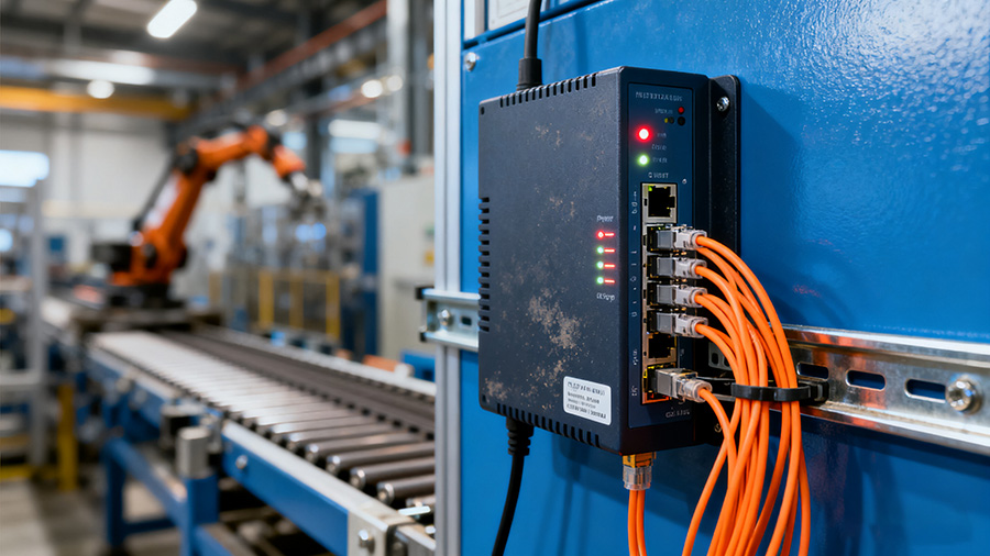 工業(yè)物聯(lián)網(wǎng)網(wǎng)關(guān)光開關(guān)應(yīng)用現(xiàn)場